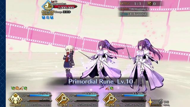 [ FATE/GO NA ] Mhxa 1 turn King Protea смотреть онлайн