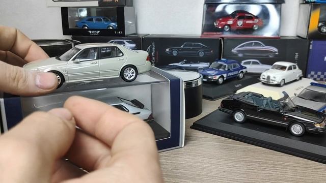 Крупнейшая в мире коллекция моделей Saab 1/43!