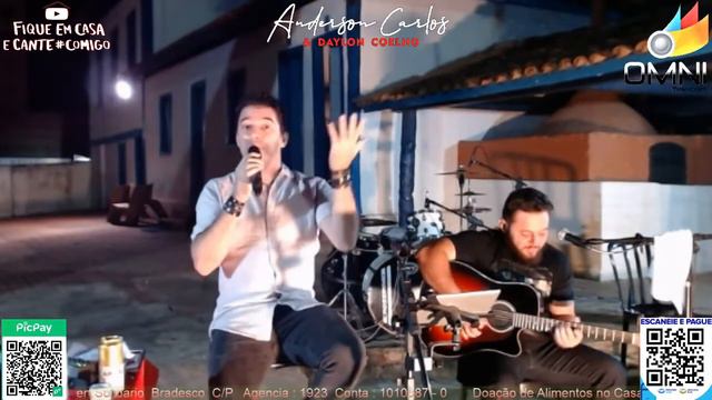 Anderson Carlos e Daylon Coelho #FicaEmCasa e cante #Comigo смотреть онлайн