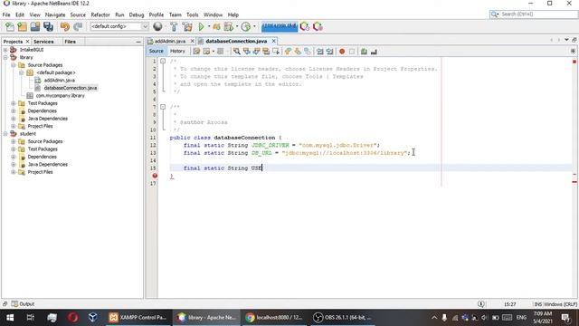 Library Management System Project in Java | Part 02 | Database Connection смотреть онлайн