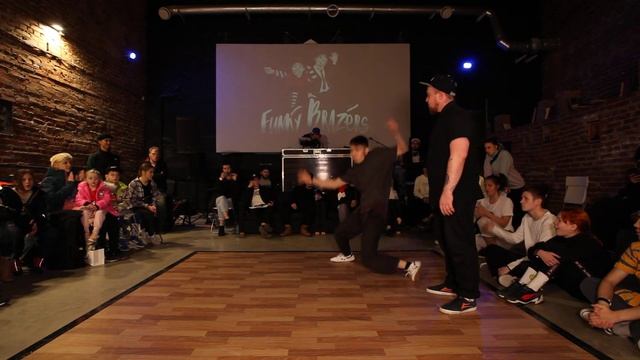FUNKY BRAZERS 2k19 POPPING Pro 1/2 Фарра vs Рома смотреть онлайн