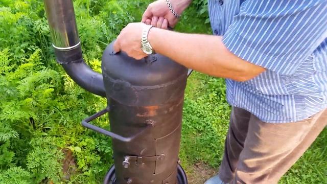 Печь для казана из газового баллона смотреть онлайн