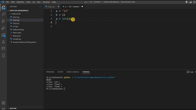 Input & Output in Python | Type Conversion In Python | Python Course In Telugu 2023 |