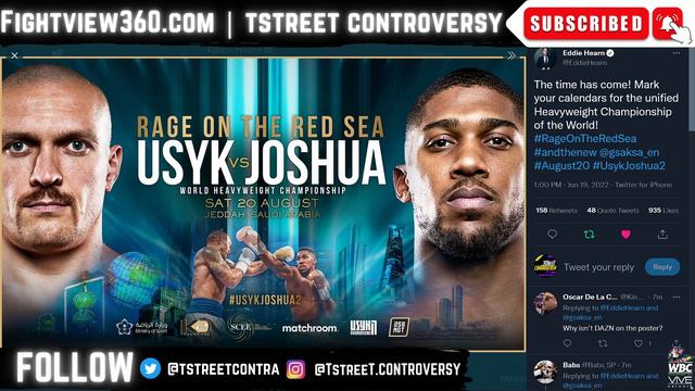 DONE! Usyk Joshua 2 Saudi Arabia Aug. 20th - Usyk BULKS Up | Robert Garcia Factor? | No DAZN Yet? смотреть онлайн