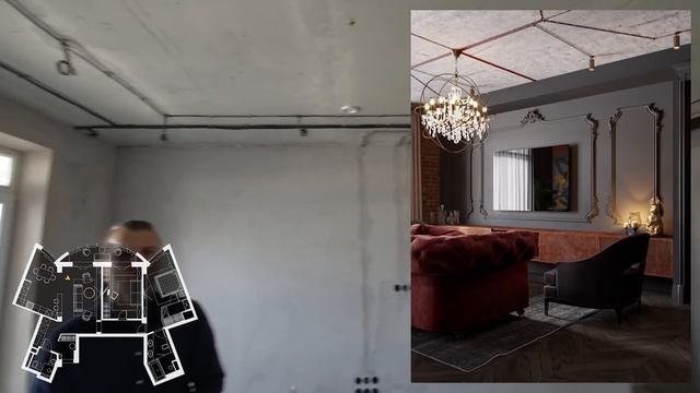 Дизайн интерьера | Обзор готического интерьера 101м2 смотреть онлайн