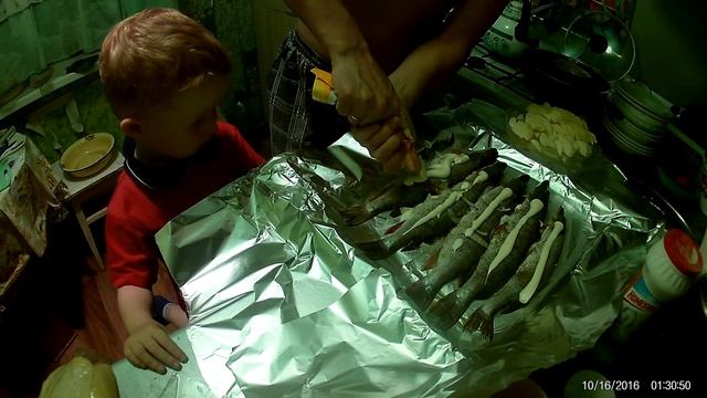 Запекаем щуку . (ЛЫСЬВА) смотреть онлайн