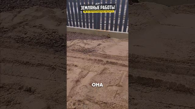 Отсыпка участка намывным песком | результат того стоит #Питер #отсыпка #shorts