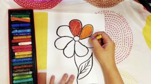 ??? Как легко и просто нарисовать ЦВЕТИК - СЕМИЦВЕТИК и запомнить цвета радуги!!! ???