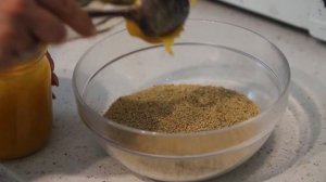 Халва домашняя.Очень простой и быстрый рецепт халвы из семечек и меда, без сахара.