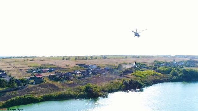 ЗАБОР ВОДЫ ВЕРТОЛЕТОМ | ПОЖАР В БОРСКОМ РАЙОНЕ смотреть онлайн