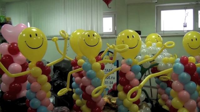 Человечек из воздушных шаров смотреть онлайн