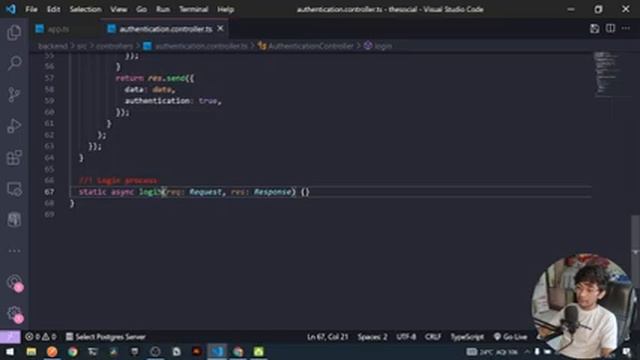 3. User login | Flutter Social Media App With Custom Backend | Flutter Social Media App