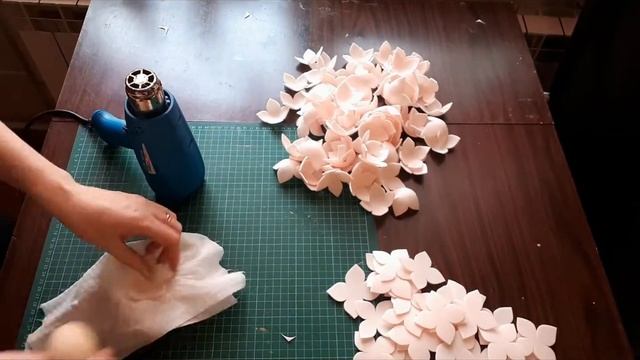 Светильник из изолона на плафоне. Легко и быстро!!!