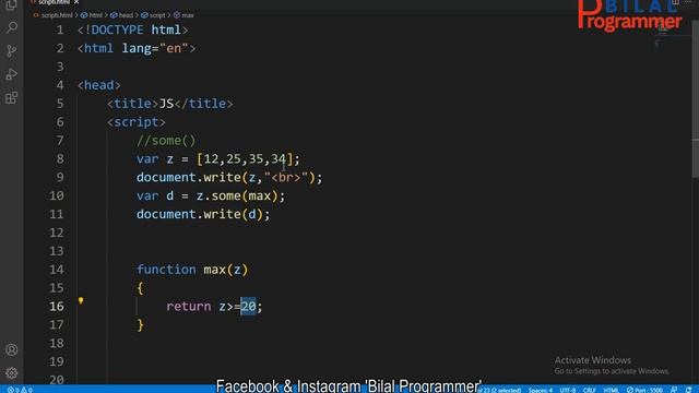 JavaScript array some and every method in Urdu/Hindi tutorial 56 #javascript #some #every