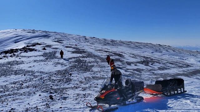 Снежная прогулка на вулканы. смотреть онлайн