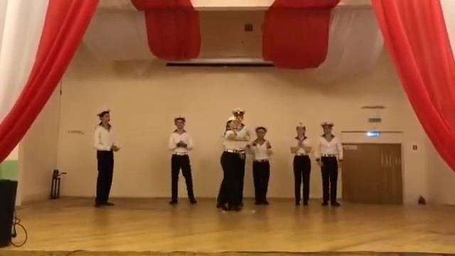 "Танцуют кадеты" - хореографический ансамбль "Наследие". "Флотский танец" смотреть онлайн