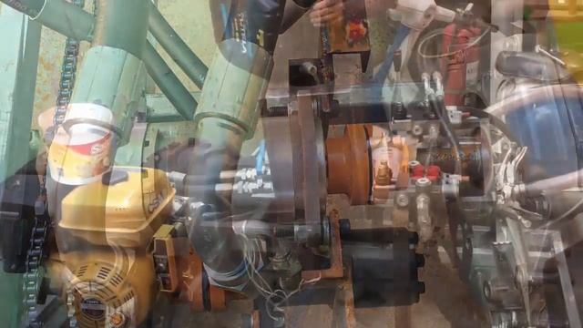 Самодельный трактор с гидроприводом