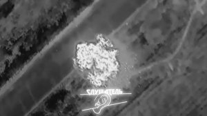 Ланцет повреждает боевую бронемашину ВСУ