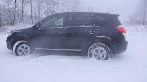 Toyota Vanguard #snow #russia 2016