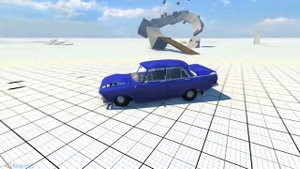 BeamNG Drive, Москвич 412 краш тест