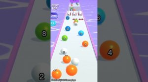 Ball Run 2048 ! Ball Run Game Infinity Mode Android iOS Gameplay Part - 7