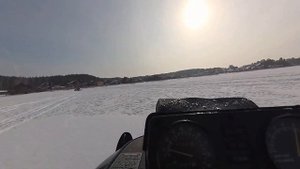 Polaris Indy 500 EFI test run  Полярис Инди 500 пробежка( 1991г.)