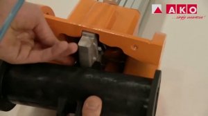 Инструкция по монтажу: шланговая задвижка (с механическим приводом), серия OV, тип PA, DN15 - DN50