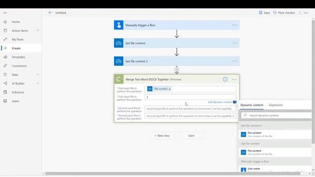 Merge Word DOCX Documents in Power Automate and Logic Apps смотреть онлайн