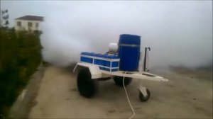 Аэрозольный генератор для обработки больших помещений