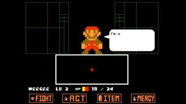 Super Mario fight in Create Your Frisk смотреть онлайн