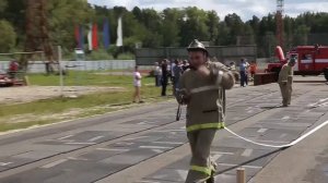 Соревнования пожарных дружин СХК