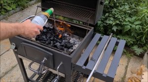 Скумбрия Барбекю гриль на решетке, рыба маринад