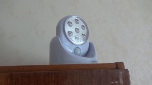 Фонари с датчиком движения на батарейках обзор