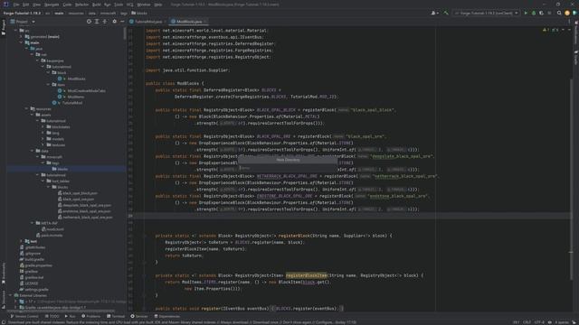 Minecraft 1.19.3 - Forge Modding Tutorial: Loot Tables | #4 смотреть онлайн