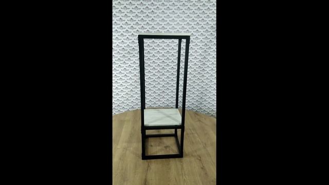 Видео обзор стеллаж Мини барная стойка Loft, бренда "Металл Дизайн"