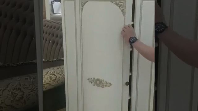 Обувница Динара угловая бежевый СКФМ мебель.