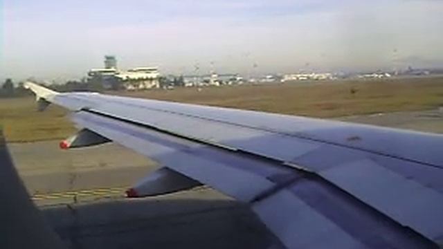 Decolare Otopeni: TAROM Airbus A318 YR-ASB смотреть онлайн