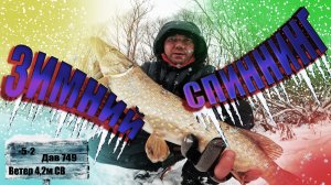 Щука в ноябре на спиннинг❗ Щука поздней осенью❗ Воблер осенью ❗