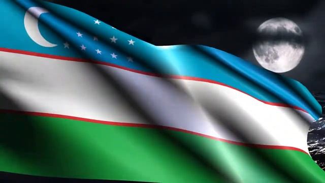 Ozbekiston bayrogi Özbekistan bayrağı