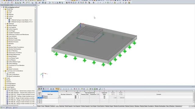 [EN] FAQ 004335 | В программе RFEM появляется предупреждение о том, что пересечение задано неправ..