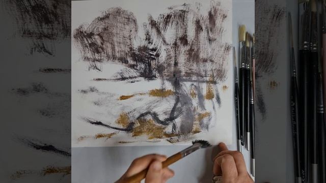 Обзор кисти веера черный кабан Herend от художника Тамары Камаевой смотреть онлайн