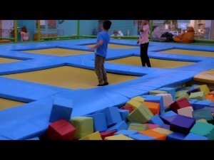 Маты для батутных центров и парков развлечений