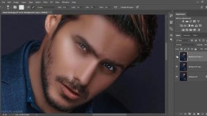 Mixer Brush Tool Setting for Skin Smooth High-end Retouching in Photoshop : Photoshop Tutorial