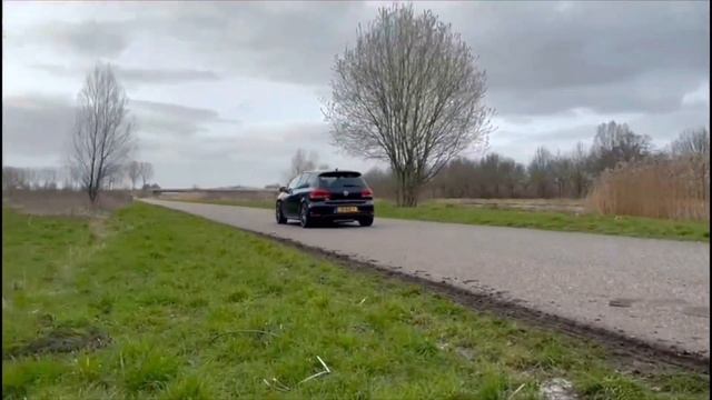 Volkswagen Golf VI GTI with Milltek Non Resonated Catback exhaust смотреть онлайн