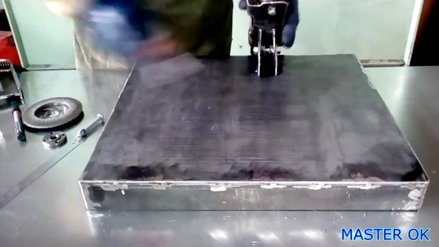 Как сделать простую станину для болгарки. смотреть онлайн