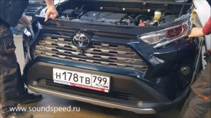 Защитные сетки в решетки радиатора Рав4  - www.soundspeed.ru