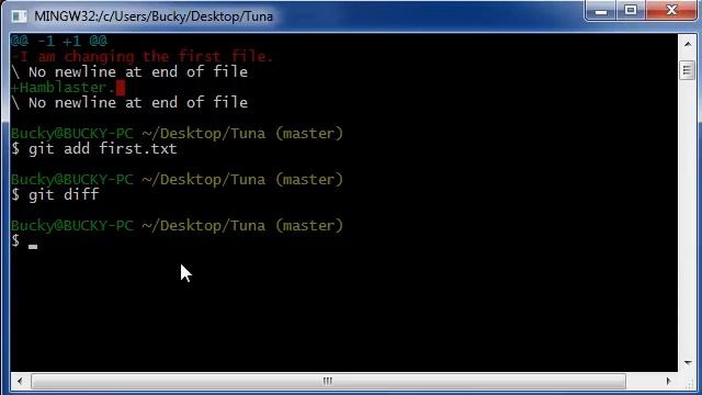 Git Tutorial 9 Comparing the Staging Area with the Repository смотреть онлайн