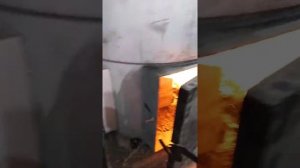 Автоматические угольный котёл, с увеличенной фракцией.