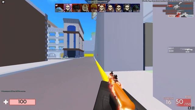 Activating "GOD MODE" in Roblox Arsenal смотреть онлайн