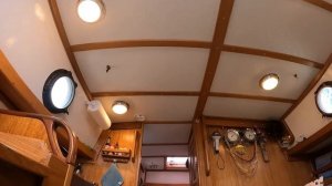 Sailboat Restoration - Brightening the Interior from Cave to Airy - Video #8 - "Starwhite"